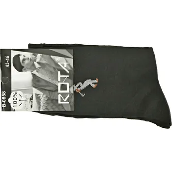 Pánské ponožky ROTA Pánské bavlněné ponožky vz. 58 Velikost: 39 - 42, Barva: černá