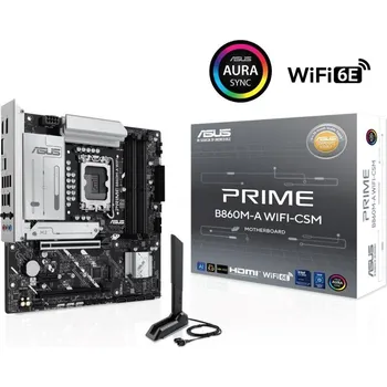Základní deska ASUS MB Sc LGA1851 PRIME B860M-A WIFI, Intel B860, 4xDDR5, 2xDP, 1xHDMI, WiFi, mATX
