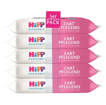 HIPP Babysanft Čistící vlhčené ubrousky 5 x 48 ks