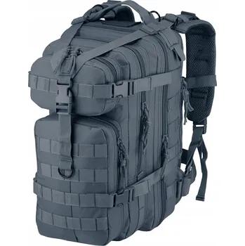 turistický batoh CAMO ASSAULT Taktický BATOH 25 litrů Urban Gray šedý