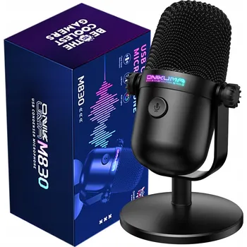 ONIKUMA M830 POČÍTAČOVÝ HERNÍ MIKROFON SE STOJANEM USB RGB