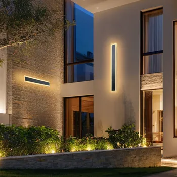 Venkovní osvětlení Vevor Venkovní nástěnné svítidlo 2 ks 600 mm 2700–6000K IP65 stmívatelné