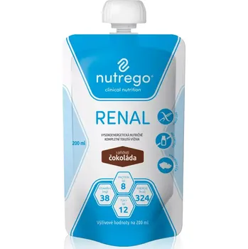 Speciální výživa nutrego RENAL HP čokoláda por.sol.12x200ml