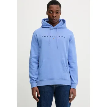 Dámská mikina Mikina Tommy Jeans DM0DM20746 fialová 54X, vel. XL