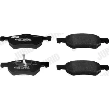 Brzdová destička Sada brzdových destiček, kotoučová brzda JURID 572509J