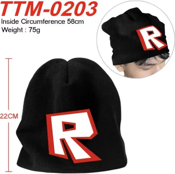 Čepice Roblox Dětská černá zimní čepice "ROBLOX" Motiv: 001