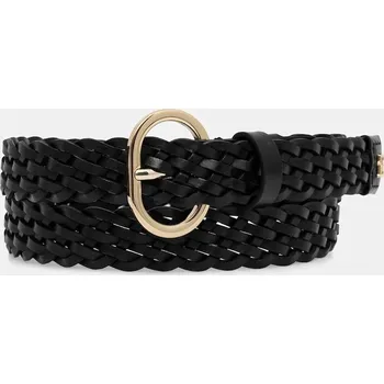 Módní doplněk Kožený pásek Tommy Hilfiger AW0AW18111 černá 99X, vel. 90