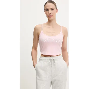 Top Guess SUNFLOWER růžová barva, V5GP16 K8RT2 V5GP16.K8RT2 03X, vel. XL