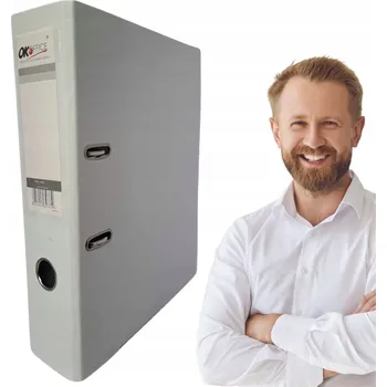 ŠANON BÍLÝ S KOVÁNÍM A4 7,5 CM (75 MM) EXTRA PEVNÝ