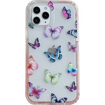 Pouzdro na mobilní telefon Zadní Kryt Bakicey pro Apple iPhone 12 Pro Max bezbarvý