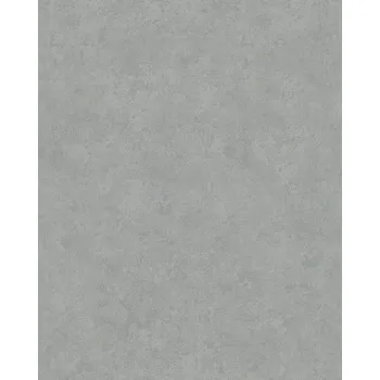 Tapeta Šedá tapeta imitující stěrkovanou omítku, vinylová na vliesu