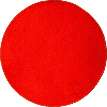 Koberec Průměr 150 cm ČERVENÝ KOBEREC PRO FOTOBUDKU 360 VIP KULATÝ NA FOTOGRAFIE