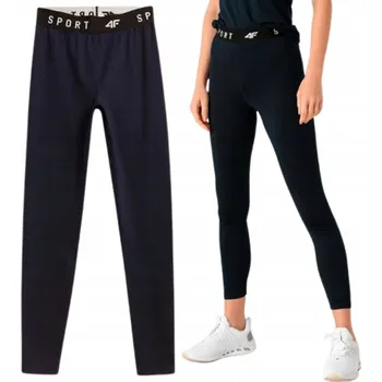 Dámské legíny Dámské legíny 4F SPDF351 sportovní námořnická modrá S