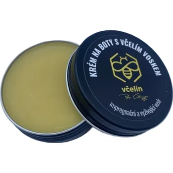 Přípravek pro údržbu obuvi Včelín Krém na boty s včelím voskem