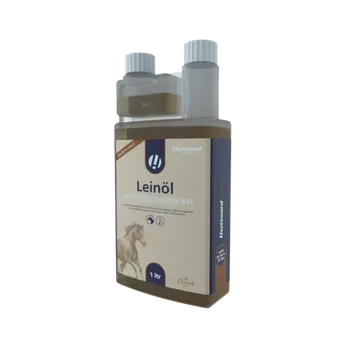 Pro koně Lněný olej lisovaný za studena Hestevard, Kanystr, 5 l