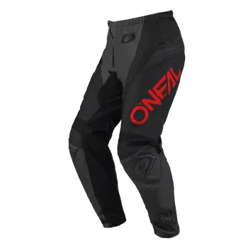 Moto kalhoty Dětské Motokrosové MX Kalhoty O'Neal ELEMENT Youth Pants RACEWEAR black/gray/red 2025 - 28