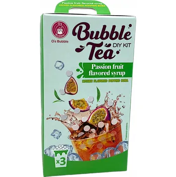 Bubble tea O's Bubble DIY Bubble Tea Set Marakuja + kuličky Liči 240g