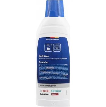 Tekutý odvápňovač 500 ml pro kávovary Bosch Siemens