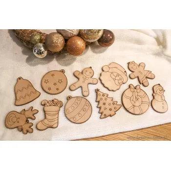 Vánoční dekorace Vánoční Baňky , vánoční ozdoby 11 ks