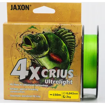 ŠŇŮRA JAXON CRIUS 4X ULTRALIGHT FLASH 0,042 mm 150 m