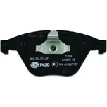 Hella 8DB 355 015-391 Sada brzdových destiček, kotoučové brzdy