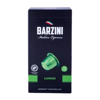 Barzini Kávové kapsle Lungo 10 ks