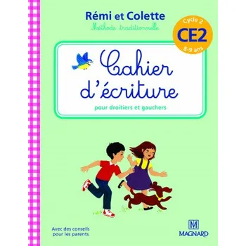 Francouzský jazyk Cahier d'écriture Rémi et Colette CE2 (FR)