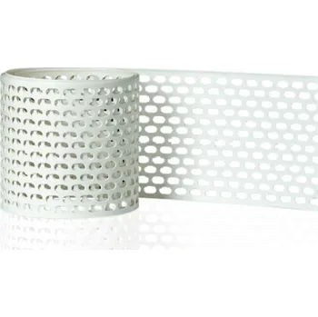 blaugelb Ochranný plastový pás 100 mm bílý, karton 1 x 60 m