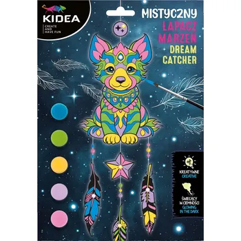 kreativní sada Kreativní sada pro děti Lapač snů svítící ve tmě mystic Kidea