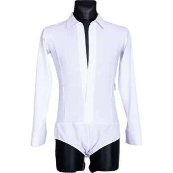 Pánská košile dance-pOint | Košile pánská princes body lycra bílá - 40