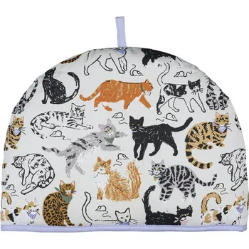 Konvice na čaj Ohřívač konvice na kávu nebo čaj Feline Friends