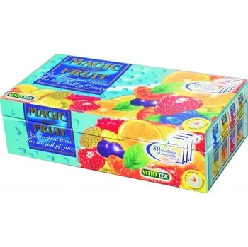 Čaj VITTO Magic Fruit Kazeta ovocný mix n.s. 80x2g