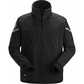pracovní bunda Snickers Workwear | Bunda fleecová Windblocker černá - Černá / XXL / 2XL / černá