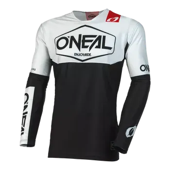 Moto dres Dětský Motokrosový MX Dres O'Neal MAYHEM Youth Jersey HEXX black/white 2025 - XL