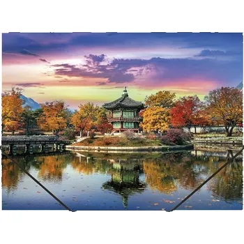 Archivační box Desky s gumičkou "Orient", A4, 15 mm, PP, PANTA PLAST 0410-0064-59