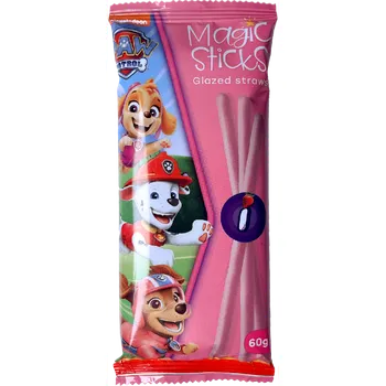 Bonbon _ Paw Patrol tyčinky jahodová příchuť 60g