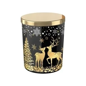 Svíčka Vonná svíčka Hot Punch s víčkem