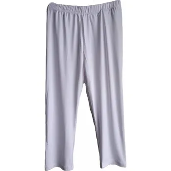 S§L Pohodlné 3/4 legíny D-172 Barva: Bílá, Velikost: M-L