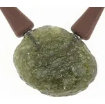 My Moldavite Náhrdelník s přírodním vltavínem 10555 47.5 cm