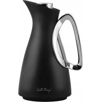 Termoska Termos na nápoje Vialli Design 1 l černý