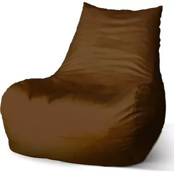Sedací pytel Sablio Sedací vak Bean Hnědá - 100 x 90 x 45 cm