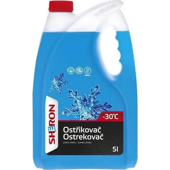 Náplň do chladiče a ostřikovače Kapalina do ostřikovačů Sheron, zimní, -30°C, 5 l