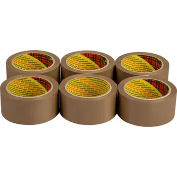 Lepicí páska Balicí páska 3M hnědá, šířka 48 mm, délka 66 m, 1 ks