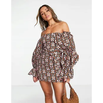 Dámské šaty ASO LUXE Klasické mini šaty pro běžné nošení, velikost 36