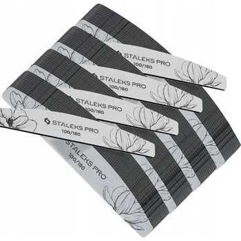 Pilník Staleks půlměsíc loďka 100/180 100 ks