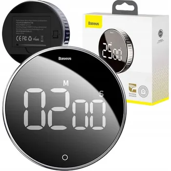 Kuchyňská minutka Kuchyňská minutka BASEUS Heyo Pro Černá