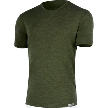 Pánské tričko Lasting pánské merino triko CHUAN 6160 zelené pánské triko + kód pro dodatečnou 10% slevu: LAST10