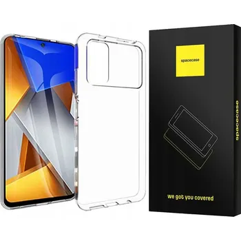 Pouzdro na mobilní telefon Zadní Kryt Spacecase pro Samsung POCO M4 Pro bezbarvý