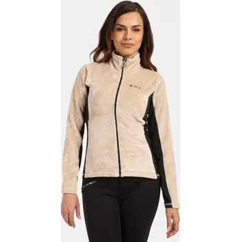 Dámská mikina Dámská fleecová mikina Kilpi SKATHI-W béžová 40