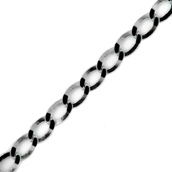 Řetízek Zlatý řetízek z bílého zlata FDP/100W, vel. 50, 4.52 g (585/1000)